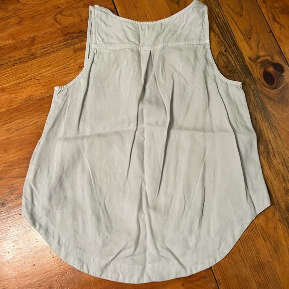 Bella Dahl Soft Flowy Tencel Side Button Tank - Picture 8 of 8